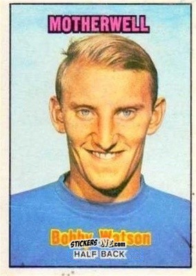Sticker Bobby Watson - Scottish Footballers 1970-1971
 n. 120 - A&BC