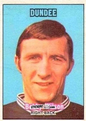 Sticker Bobby Wilson - Scottish Footballers 1970-1971
 n. 70 - A&BC
