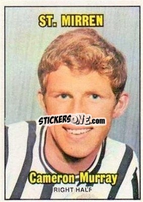 Cromo Cameron Murray - Scottish Footballers 1970-1971
 - A&BC