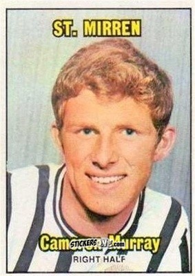 Sticker Cameron Murray - Scottish Footballers 1970-1971
 n. 134 - A&BC