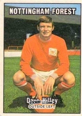 Sticker Dave Hilley - Scottish Footballers 1970-1971
 n. 118 - A&BC