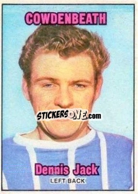 Figurina Denis Jack  - Scottish Footballers 1970-1971
 - A&BC