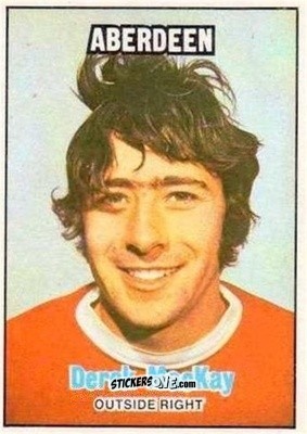 Sticker Derek Mckay  - Scottish Footballers 1970-1971
 n. 101 - A&BC