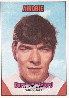 Sticker Derek Whiteford - Scottish Footballers 1970-1971
 n. 9 - A&BC