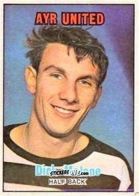 Sticker Dick Malone - Scottish Footballers 1970-1971
 n. 161 - A&BC
