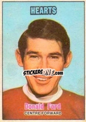 Sticker Donald Ford - Scottish Footballers 1970-1971
 - A&BC