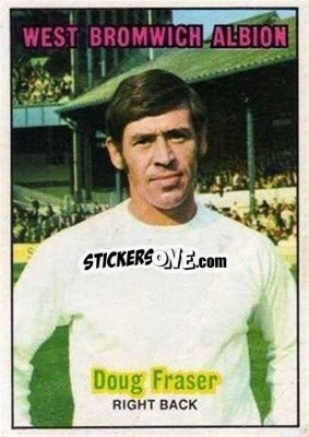 Sticker Doug Fraser - Scottish Footballers 1970-1971
 n. 151 - A&BC