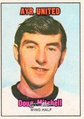 Sticker Doug Mitchell - Scottish Footballers 1970-1971
 n. 127 - A&BC