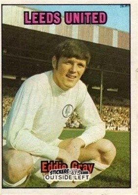 Sticker Eddie Gray - Scottish Footballers 1970-1971
 n. 136 - A&BC