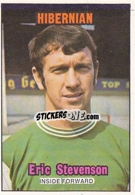 Sticker Eric Stevenson - Scottish Footballers 1970-1971
 - A&BC