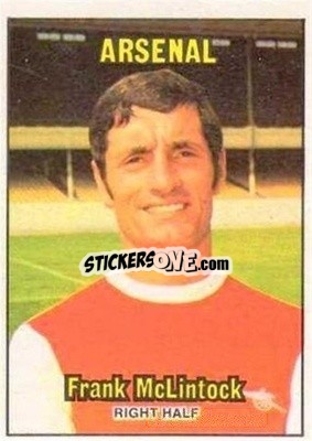 Sticker Frank McLintock - Scottish Footballers 1970-1971
 - A&BC