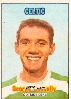 Sticker George Connelly - Scottish Footballers 1970-1971
 n. 109 - A&BC