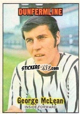 Sticker George McLean - Scottish Footballers 1970-1971
 - A&BC