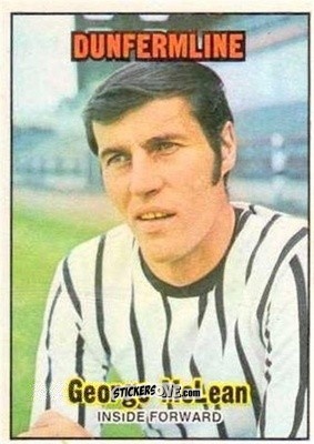 Sticker George McLean - Scottish Footballers 1970-1971
 n. 117 - A&BC