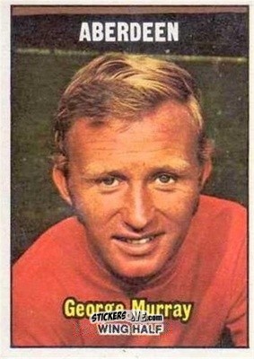 Cromo George Murray - Scottish Footballers 1970-1971
 n. 3 - A&BC