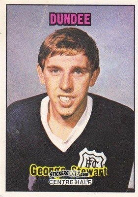 Sticker George Stewart - Scottish Footballers 1970-1971
 n. 88 - A&BC