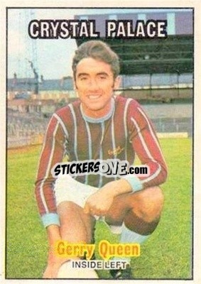 Sticker Gerry Queen - Scottish Footballers 1970-1971
 - A&BC
