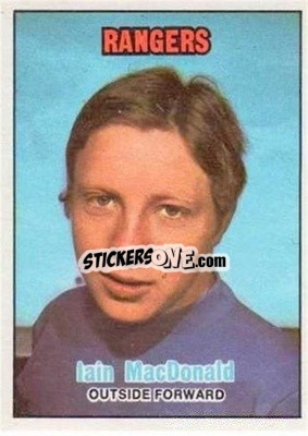 Cromo Ian MacDonald - Scottish Footballers 1970-1971
 - A&BC