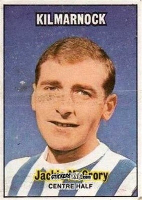 Sticker Jackie McGrory - Scottish Footballers 1970-1971
 n. 27 - A&BC