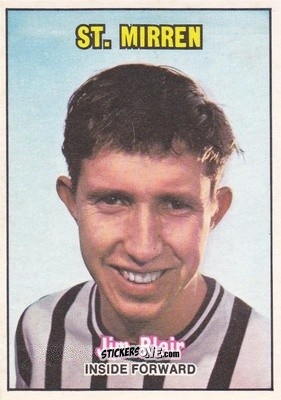 Sticker Jim Blair - Scottish Footballers 1970-1971
 n. 43 - A&BC
