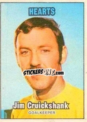 Sticker Jim Cruickshank - Scottish Footballers 1970-1971
 - A&BC