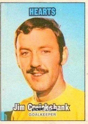 Sticker Jim Cruickshank - Scottish Footballers 1970-1971
 n. 163 - A&BC