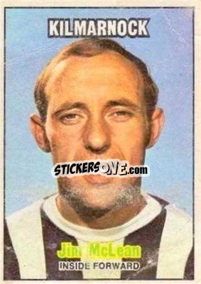 Sticker Jim McLean - Scottish Footballers 1970-1971
 n. 41 - A&BC