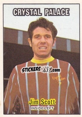 Sticker Jim Scott - Scottish Footballers 1970-1971
 - A&BC