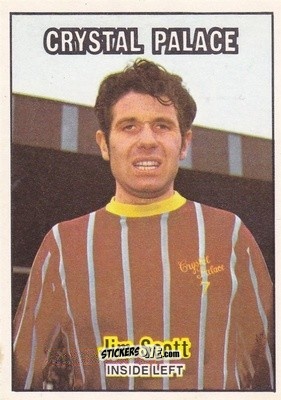 Sticker Jim Scott - Scottish Footballers 1970-1971
 n. 22 - A&BC