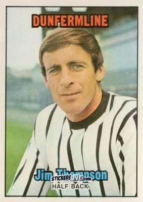 Sticker Jim Thomson - Scottish Footballers 1970-1971
 n. 106 - A&BC