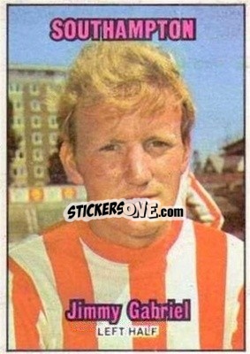 Sticker Jimmy Gabriel - Scottish Footballers 1970-1971
 - A&BC