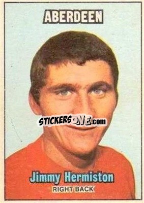 Cromo Jimmy Hermiston - Scottish Footballers 1970-1971
 - A&BC