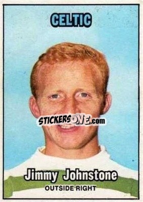 Sticker Jimmy Johnstone - Scottish Footballers 1970-1971
 - A&BC