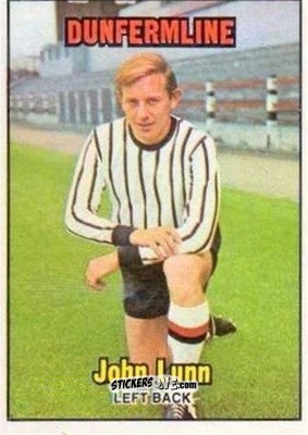 Sticker John Lunn - Scottish Footballers 1970-1971
 n. 90 - A&BC