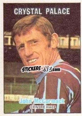 Figurina John McCormick  - Scottish Footballers 1970-1971
 - A&BC
