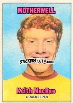Sticker Keith MacRae - Scottish Footballers 1970-1971
 - A&BC