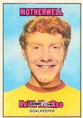 Sticker Keith MacRae - Scottish Footballers 1970-1971
 n. 169 - A&BC