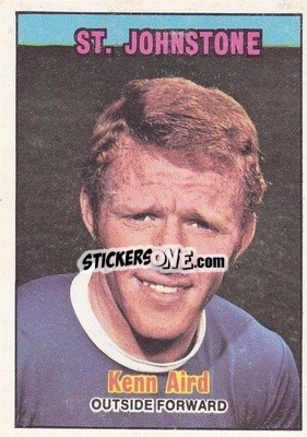 Sticker Kenn Aird - Scottish Footballers 1970-1971
 n. 52 - A&BC