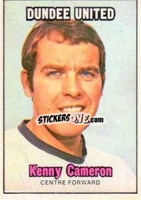 Sticker Kenny Cameron - Scottish Footballers 1970-1971
 - A&BC