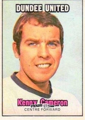Sticker Kenny Cameron - Scottish Footballers 1970-1971
 n. 165 - A&BC