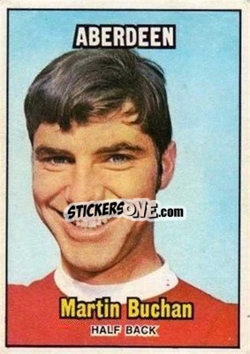 Sticker Martin Buchan - Scottish Footballers 1970-1971
 - A&BC