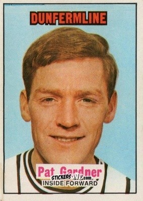 Sticker Pat Gardner - Scottish Footballers 1970-1971
 n. 86 - A&BC