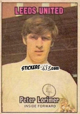 Sticker Peter Lorimer - Scottish Footballers 1970-1971
 - A&BC