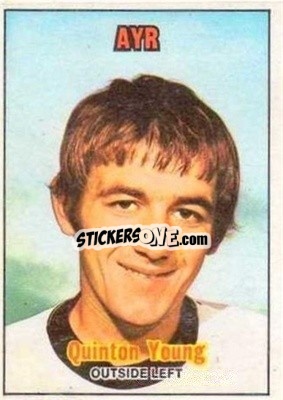 Sticker Quinton Young - Scottish Footballers 1970-1971
 - A&BC