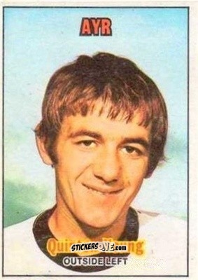Sticker Quinton Young - Scottish Footballers 1970-1971
 n. 44 - A&BC
