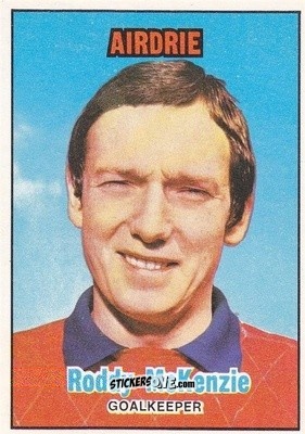 Sticker Roddy McKenzie - Scottish Footballers 1970-1971
 n. 102 - A&BC