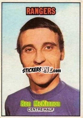 Sticker Ron McKinnon - Scottish Footballers 1970-1971
 - A&BC