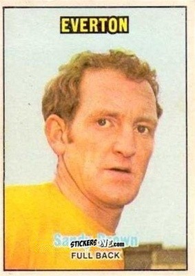 Sticker Sandy Brown - Scottish Footballers 1970-1971
 - A&BC