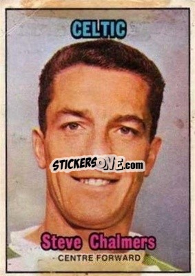 Sticker Steve Chalmers - Scottish Footballers 1970-1971
 - A&BC