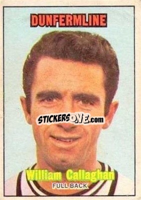 Sticker Willie Callaghan - Scottish Footballers 1970-1971
 - A&BC